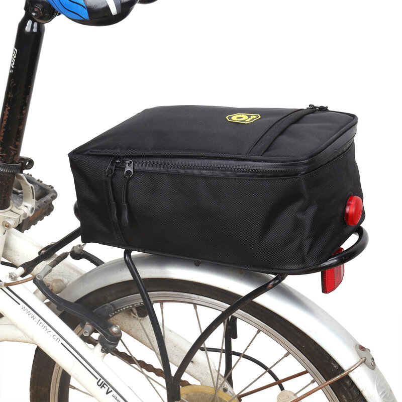 Ya241 saco de bicicleta multifuncional saco de assento traseiro à prova dwaterproof água ao ar livre tronco panniers mountain bike acessórios