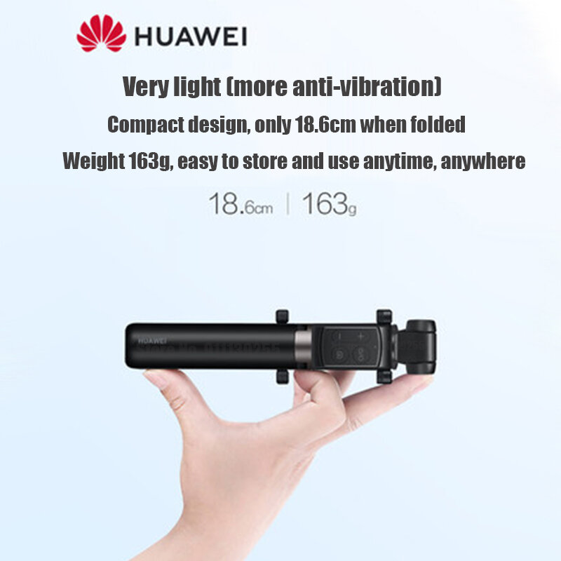 Originele Huawei AF15/Pro Bluetooth-Compatibel Selfie Stok Statief Draagbare Draadloze Controle Monopod Handheld Voor Ios/Xiaomi phon