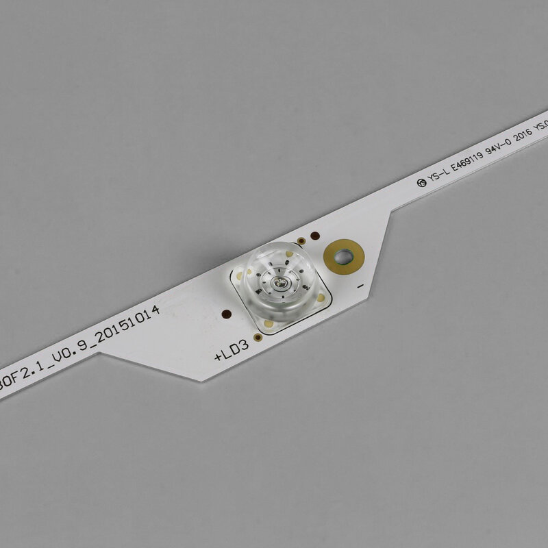 Tira de luces LED de retroiluminación, accesorio para TCL L48P1S-CF, L48P1-CUD, B48A858U, 4C-LB4804-ZM1, 4C-LB4804-ZM01J, GIC48LB14-3, 8 UDS.