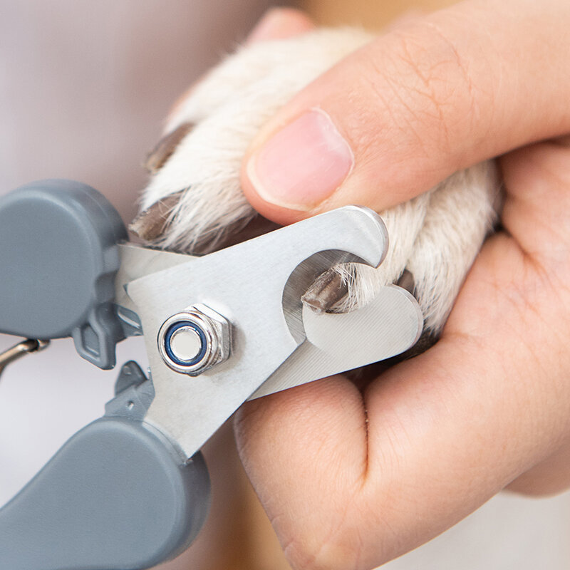 PAKEWAY Dog Cat obcinacz do paznokci, profesjonalne nożyczki do pazurów dla psów, kotów i małych zwierząt, obcinacz do paznokci dla psów z wytrzymałym antypoślizgowym