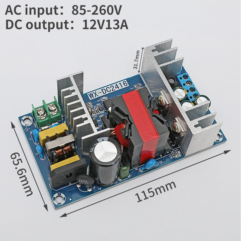 High-power Industrial Power Module Bare Board Switching Power Supply Board DC Power Module WX-DC2416 24V6A 12V6A  24V9A 36V7A