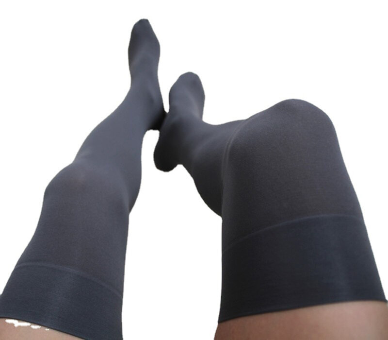Men 2024 New Arrival Sexy Hot Dress Casual Socks High Elastic Gay High Tube Stockings