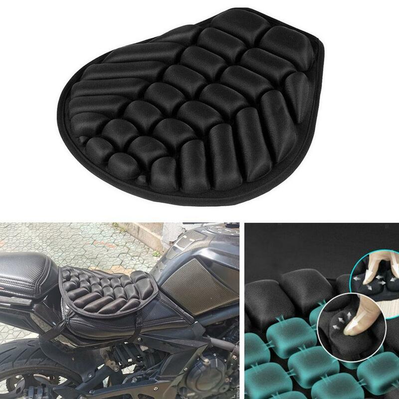 Nuovo coprisedile per moto Air Pad fodera per cuscino per sedile d'aria per moto protezione antipressione sedili universali per moto