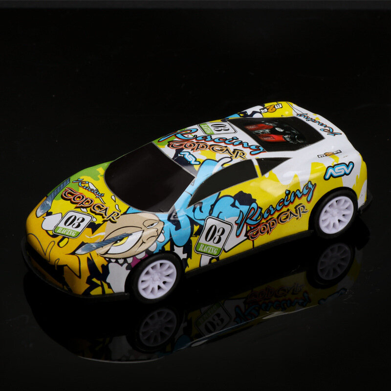 Posinko-coche pequeño de aleación para niños y niñas, modelo de coche de juguete de Metal de Color aleatorio, 1 unidad
