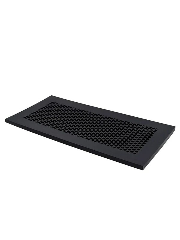 Home Black For Floor Baby Proofing 4x10inch Rectangle Deflector Soft Silicone Vent Cover Easy Install Protectors
