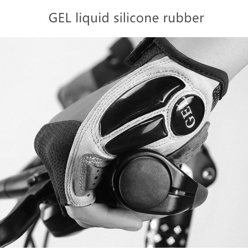 GIYO-guantes de medio dedo para deportes al aire libre, almohadilla de Gel transpirable, para ciclismo de montaña o carretera