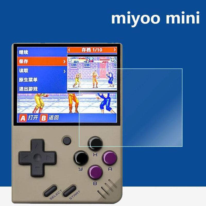 Myyoo-AnoMini plus用の透明なHDスクリーンプロテクター,ガラススクリーンプロテクター,フルカバー,9時間の保護