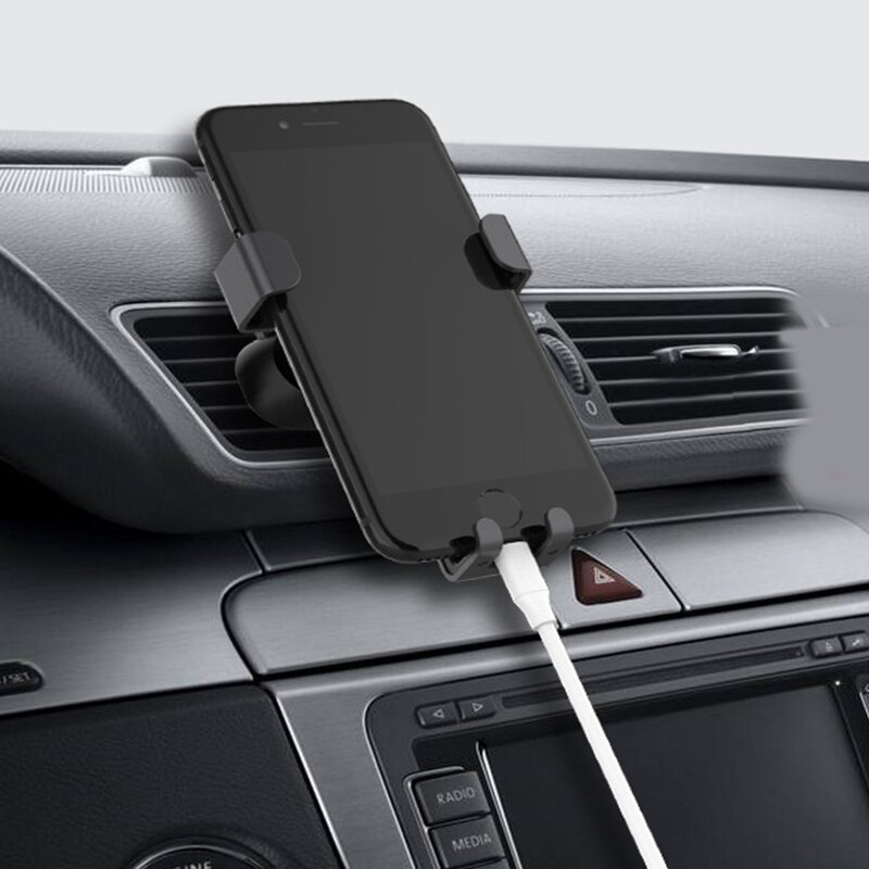 Автомобильный держатель для телефона с креплением на вентиляционное отверстие