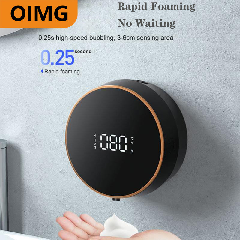 Automatische Inductie Zeepdispenser Led Foam Hand Wasmachine Keuken Infrarood Sensor Dispenser Badkamer Accessor Voor Xiaomi