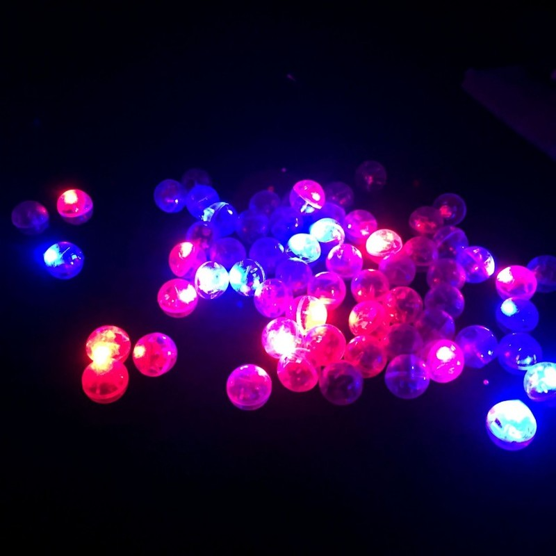 LED Vibrierende Ball Licht LED Licht Dekorative Licht Wasser Ball Spielzeug Produkt Dekorative Licht Zimmer Nacht Licht Disco Licht