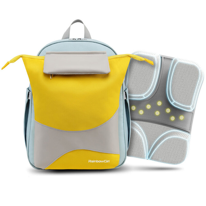 Модные школьные сумки для девочек в университетском стиле, детские рюкзаки для учеников начальной школы, популярная детская сумка, новинка ...