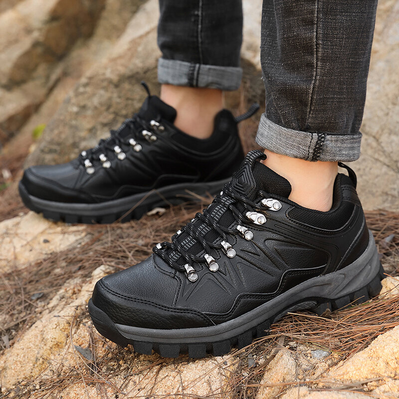 2021รองเท้าผู้ชายใหม่รองเท้าแฟชั่นกันน้ำ Casual เดินรองเท้ากลางแจ้งลื่น Camping Hiking รองเท้าสำหรับผู้ช...
