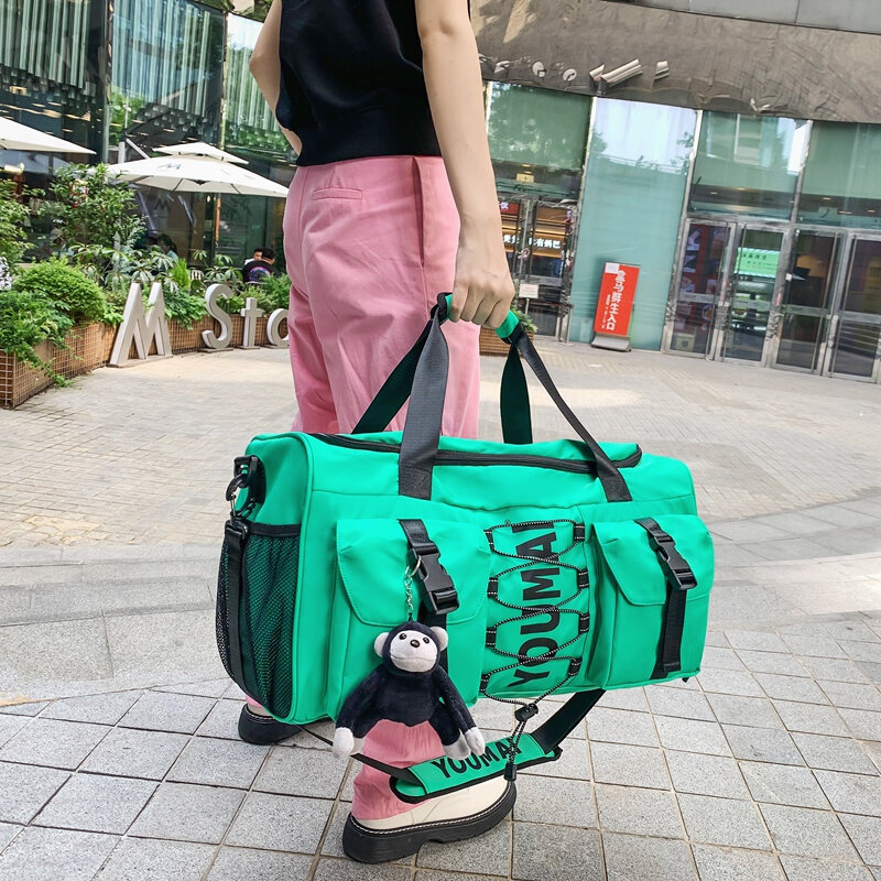 YILIAN отделение для сухого и мокрого, спортивная сумка для плавания и фитнеса, Вместительная дорожная сумка, многофункциональный рюкзак, багажный рюкзак