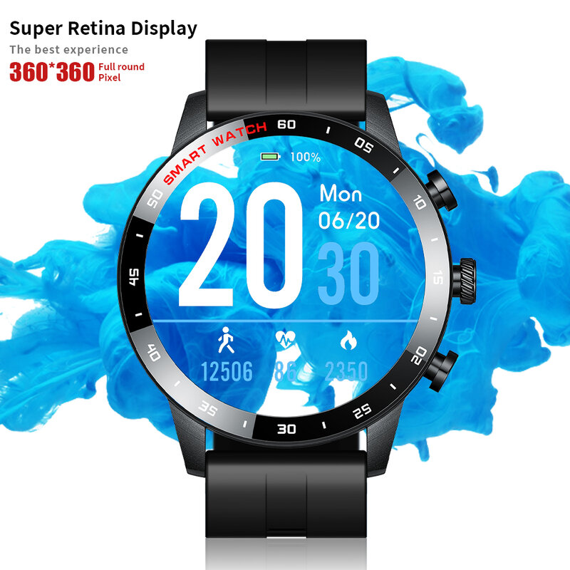 Curren moda esportes multifuncional relógio inteligente dos homens tela hd monitor de pressão arterial freqüência cardíaca relógio para android ios