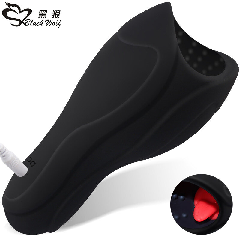 Male Masturbator Cup Glans Massage For Men Penis Delay Lasting Trainer Penis Stimulate 6 Speed Adult Sex Toy for Male Sex Shop