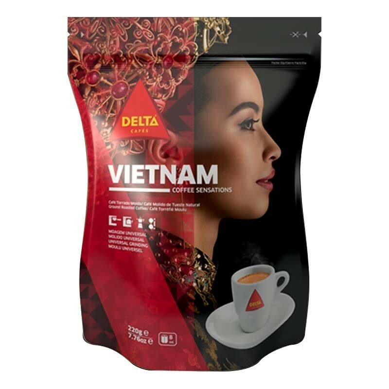 Cafe Vietnam, 250G Koffie Grond Delta