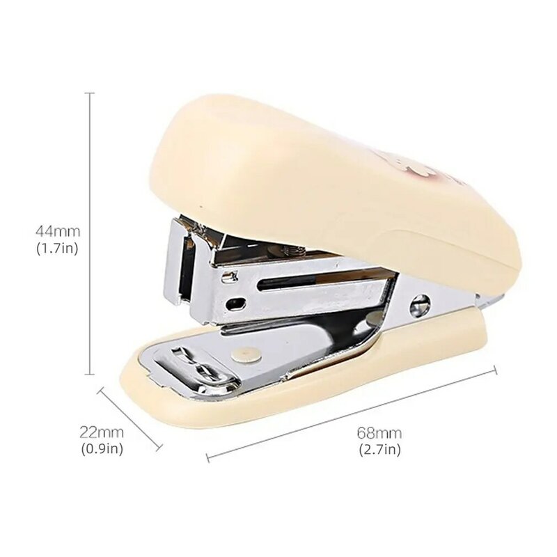 2022 New Mini Stapler Cute Cat Claw Paper Folder Stationery Office Binding Tools Staplers School Supplies Stationeries