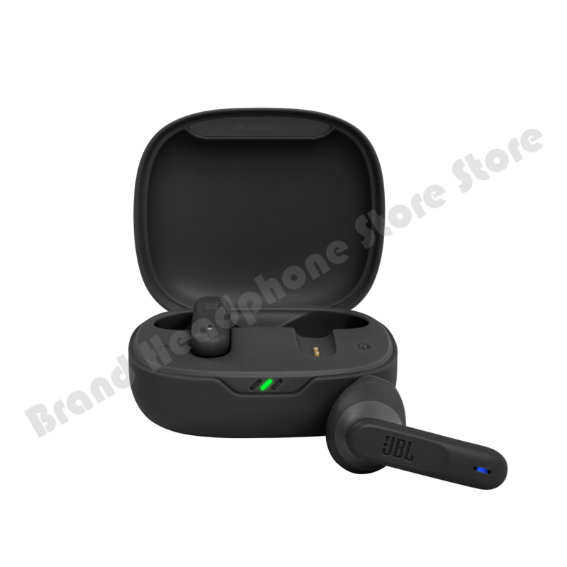 100% oryginalny JBL fala 300TWS oryginalne słuchawki bezprzewodowe Bluetooth słuchawki muzyka Stereo do gier sportowych douszne dźwięk słuchawki z mikrofonem