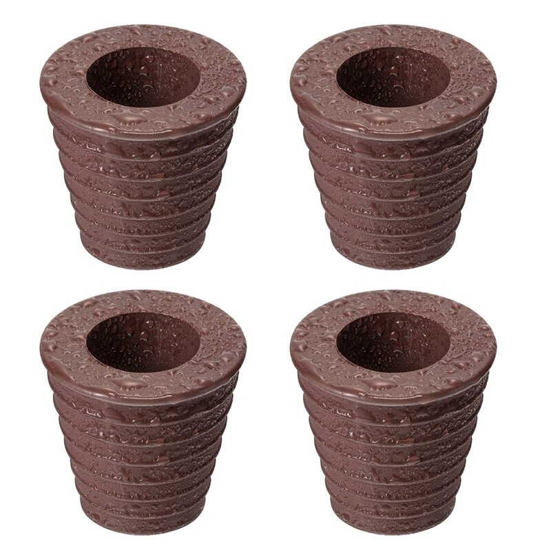 New 4Pcs Patio Umbrella Cone Umbrella Wedge Plug Fits 1.5Inch Umbrella Pole for Patio Table Hole Opening Up to 2.5 Inch