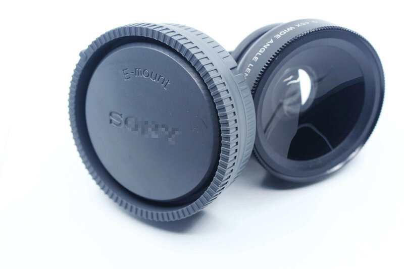 Tutup/Penutup Lensa Belakang + Tutup Bodi Kamera untuk Sony E Mount NEX3/5/5N/6/7 A7 A7II A7s A9 A7r3 A7r4 A6600 A5100 A6000 A6300 A6500