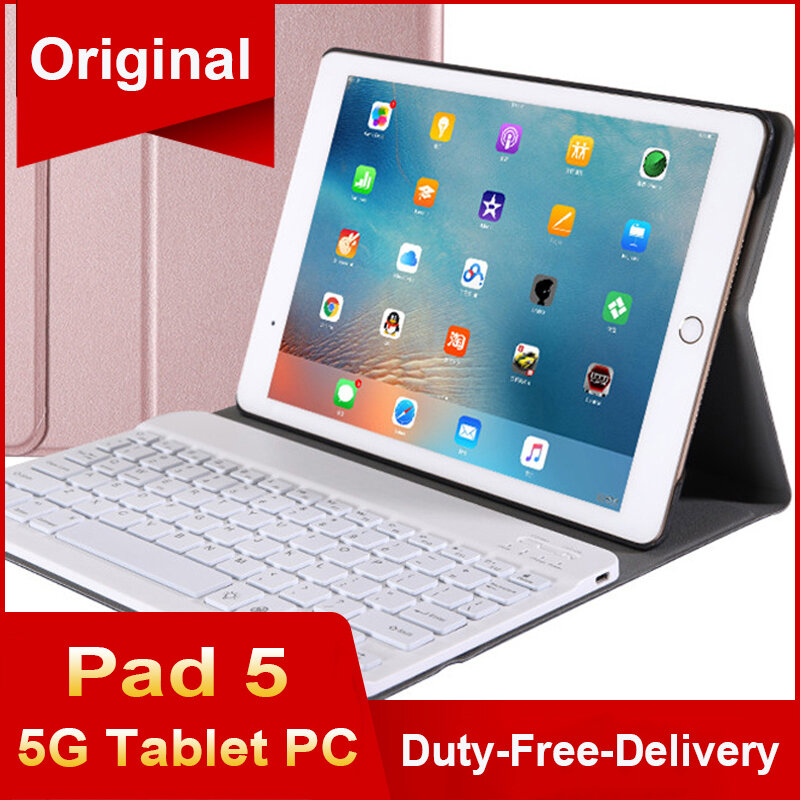 World Premier 5G Tablet Pad 5 8GB RAM 256GB ROM A Tablete 2K Display 8800MAh GPS Android 10 Tablet Wifi 5G Jaringan Tablet PC