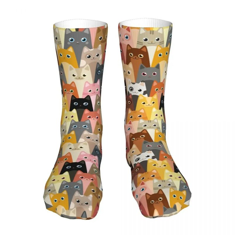 Calcetines deportivos de compresión para hombre y mujer, calcetín de animales, 2022