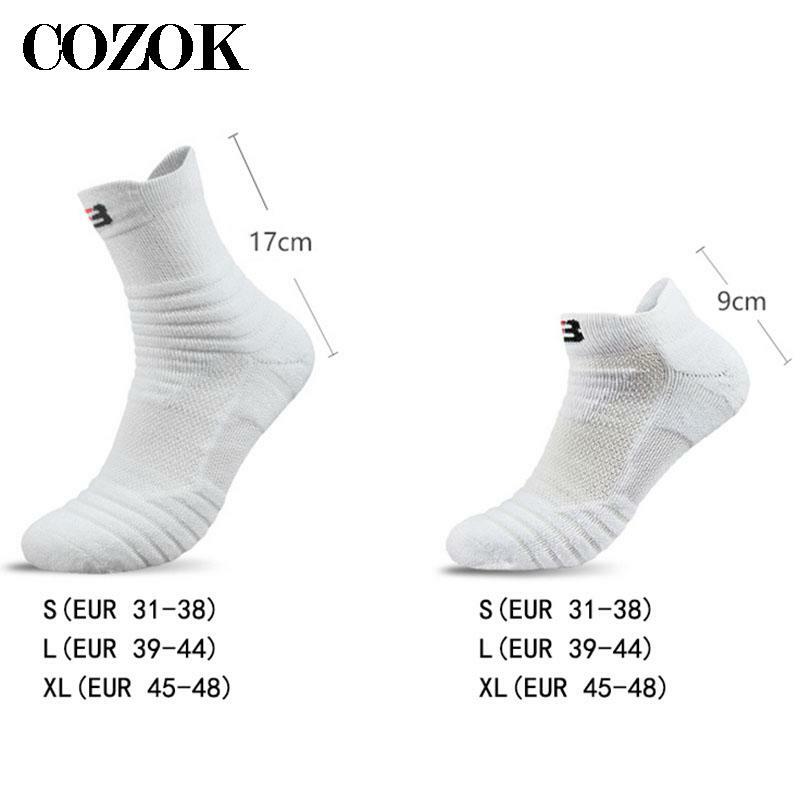2 Pairs Mens Cotton Ankle Socks Breathable Cushioning Active Trainer Sports Professional Outdoor Running Sock Extra Size46,47,48