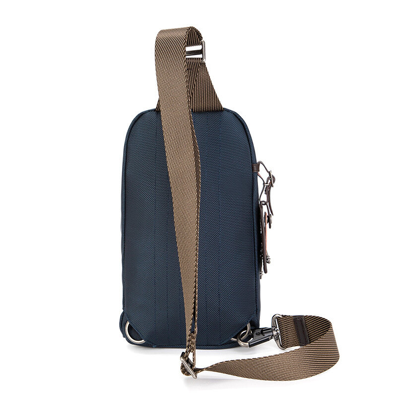 Crossbody shoulder bag men's chest bags ballistic nylon fashion leisure travel IPAD bags 2223402