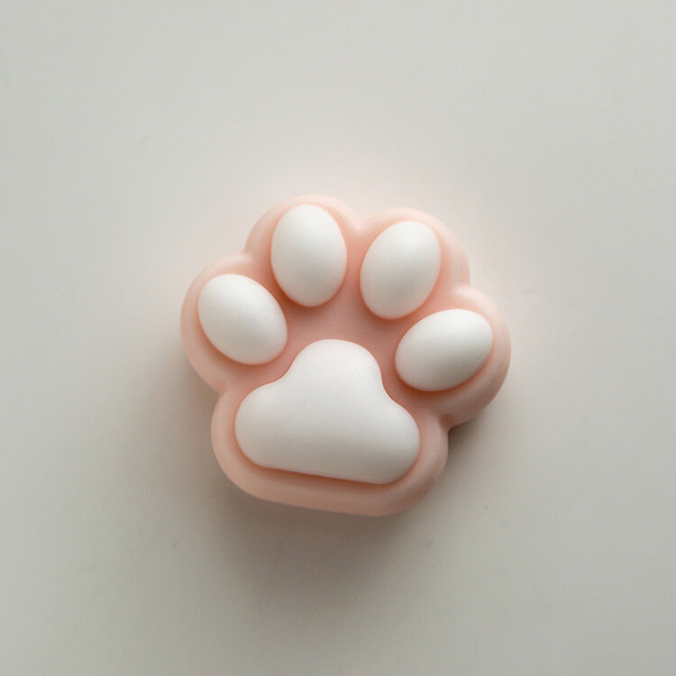 45G Cute Cat Paw Handmade Soap Plants Essential Oils Hydrating Moisturizing Facial Cleansing Oil Control Soap Bath Soap Gift