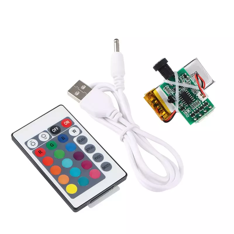 Colors 1W LED Moon Lamp Board 3D Printer Parts Remote Control Board Touch Sensor With Battery Circuit Panel USB Charging
