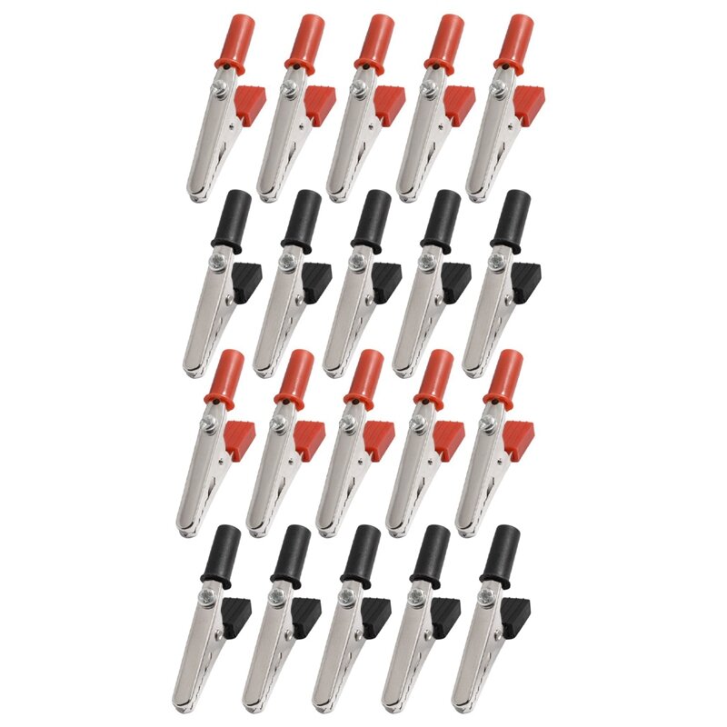 Pinzas de cocodrilo eléctricas con mango, pinzas de cocodrilo, 20x5A, FS-PHFU