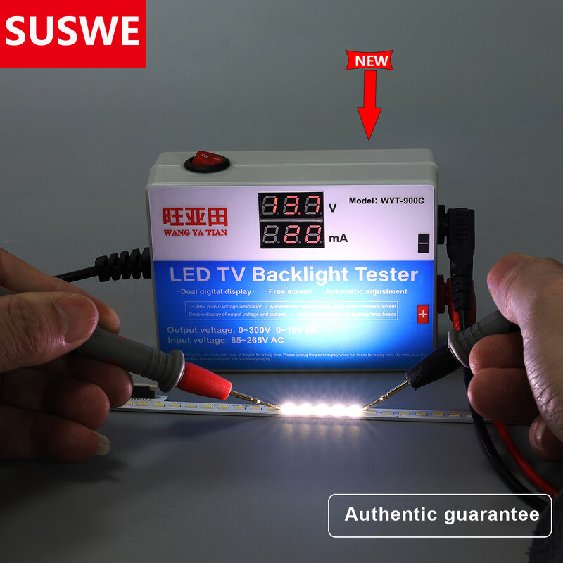 LED TV 백라이트 테스터 다목적 LED 스트립 비즈 테스트 도구, LS'D 도구 미터 램프 스트립 비드 라이트 보드 테스트, 0-300V 출력
