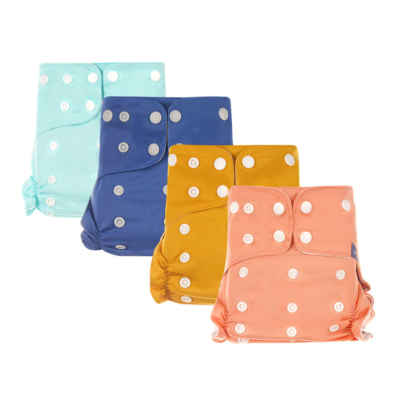 HappyFlute – couche-culotte de poche pour bébé, imperméable et réutilisable, ajustable, impression, 3-15KG, 1 pièce