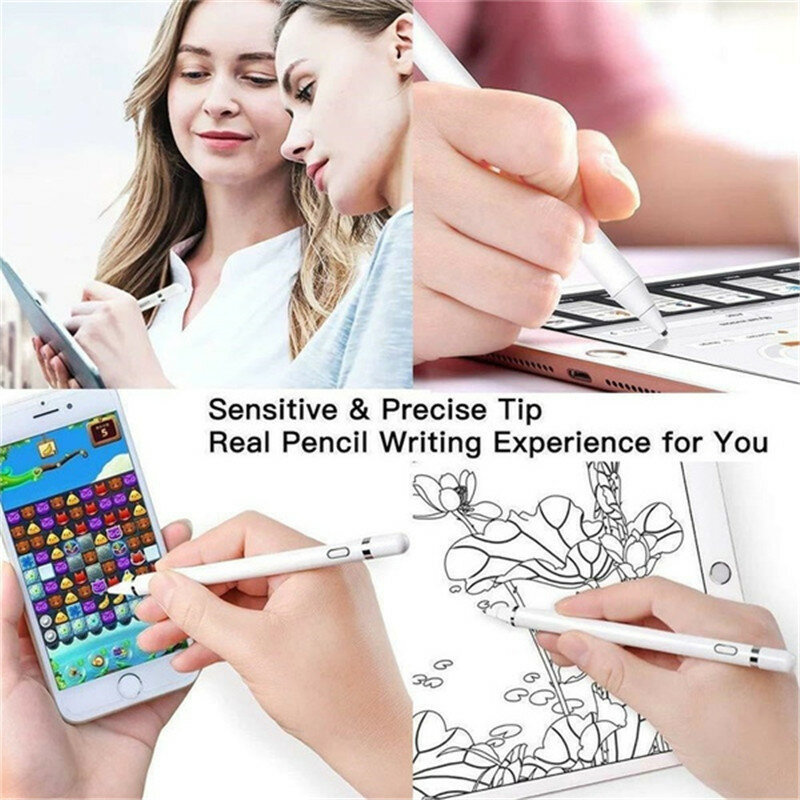 Universal Stylus 4 In 1 Touch Screen Pen Drawing Tablet Phone Capacitive Pen for Android IPhone IPad