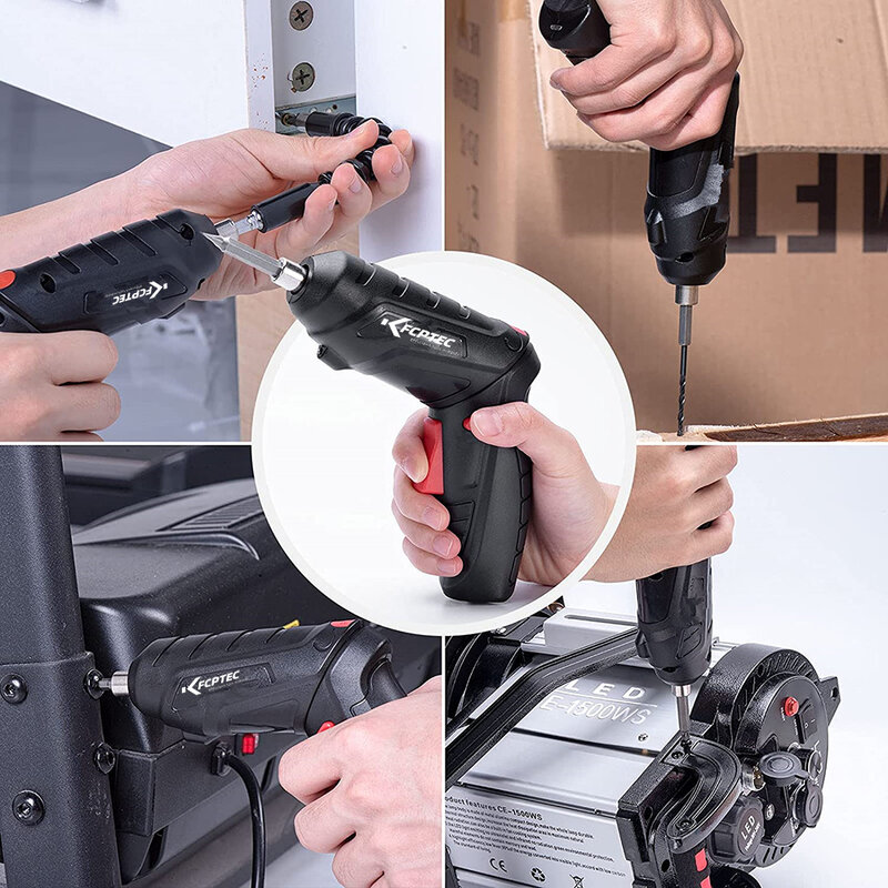 Multifunctional Cordless Screwdriver and Drill Small Electric Screwdriver 3.6v parafusadeira taladro inalámbrico
