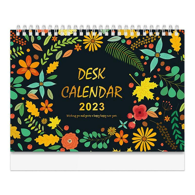 2023 Desktop Calendar Wall Calendar Planner De janeiro 2023 dezembro 2023 Inglês calendários perfeitos para planejar e organizar o seu