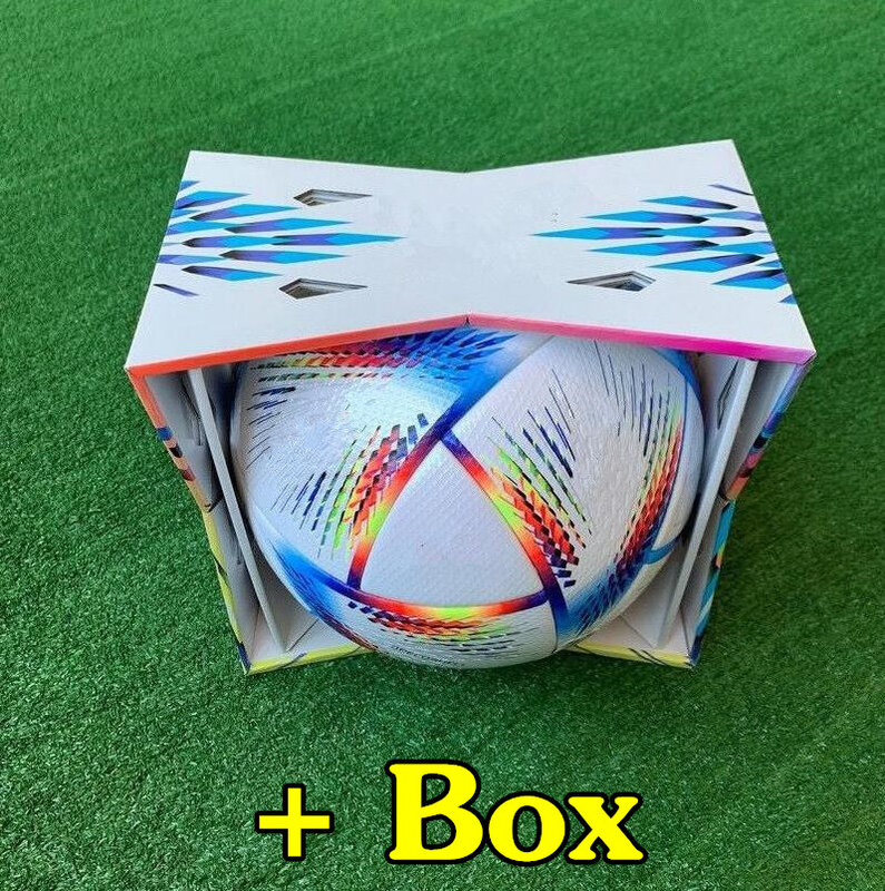 Balón de fútbol oficial, tamaño 5, tamaño 4, Material de PU, Liga de partidos al aire libre, entrenamiento de fútbol, bola de fútbol sin costuras, novedad de 2022