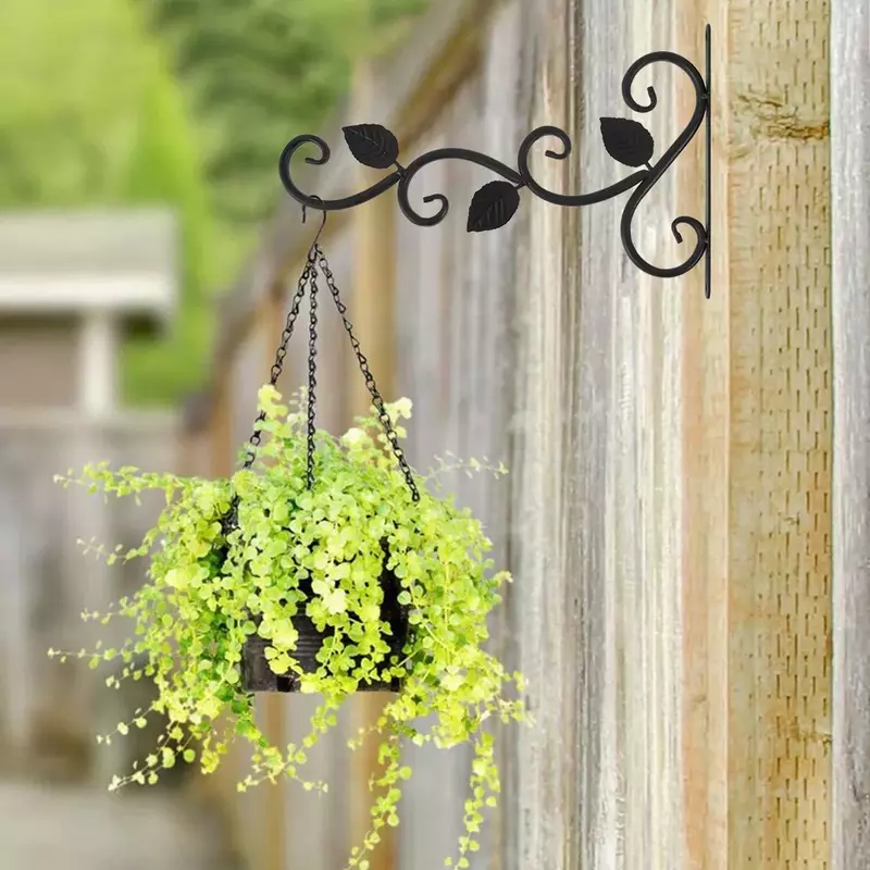 Stand Metal Decoration Does Not Fade And Change Color Hanging Flower Stand Wrought Iron Flower Basket Stand Flower Hook