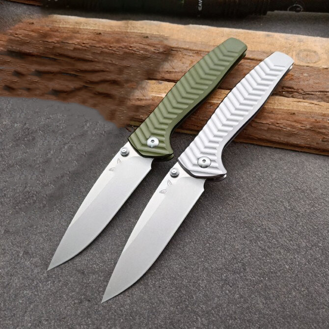 Mango de aluminio D2 Blade Outdoor BM 781, cuchillo plegable táctico para acampar, cuchillos de bolsillo de seguridad de defensa personal, herramienta EDC