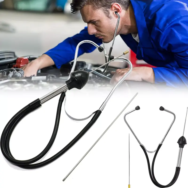 1Pc Auto Stethoscoop Auto Motorblok Diagnostic Tool Cilinder Automotive Motor Gehoor Gereedschap Voor Auto Professionele Accessoires