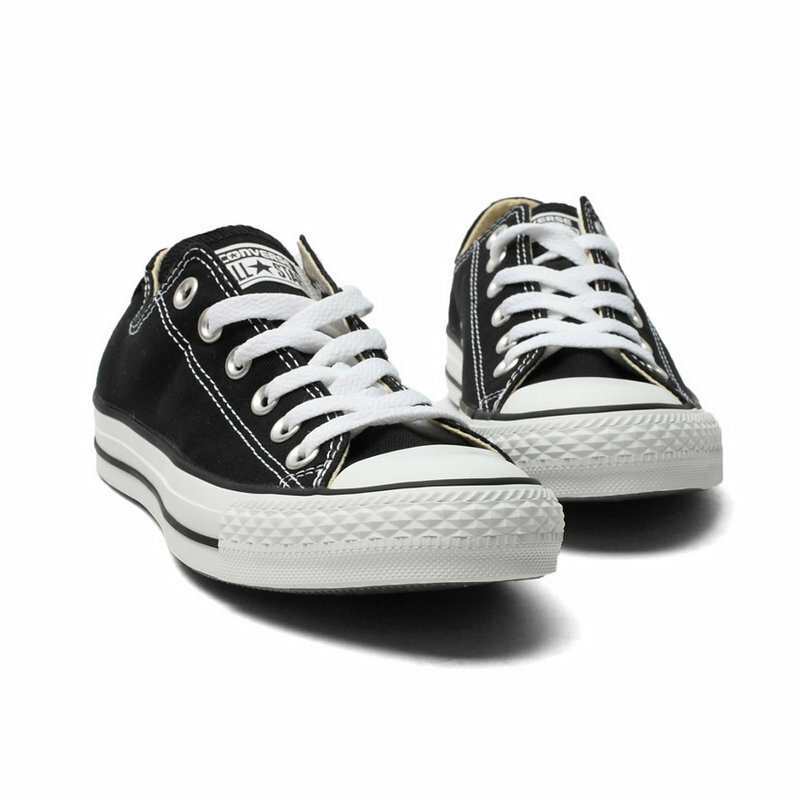 Original new Converse all star canvas shoes men's sneakers for men low classic Skateboarding Shoes black color 