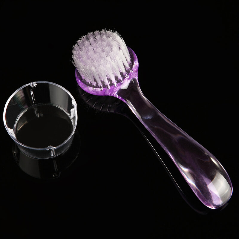 1pc plástico não-elétrico escova de limpeza esfoliante limpador facial escova de limpeza de rosto tampa de lavagem escova de cerdas macias esfrega