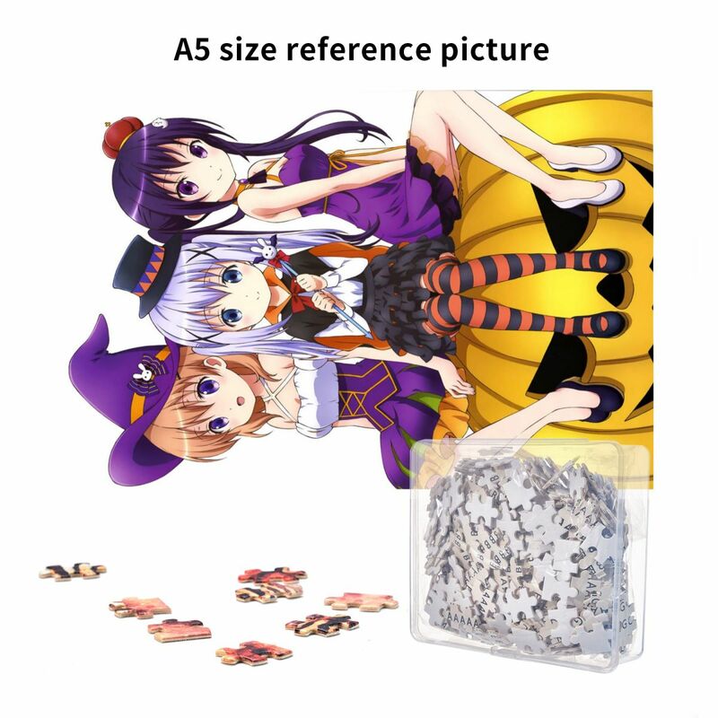 Anime roba Puzzle è ordinare un coniglio Poster pittura 1000 pezzi Puzzle per adulti giocattolo antistress Hentai Sexy Merch Room Decor