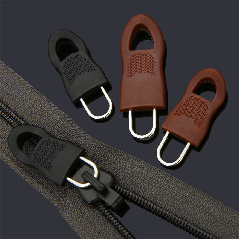 8 conjunto de substituição zíper extrator para roupas zip fixer para saco viagem mala mochila zíper puxar fixer para tenda