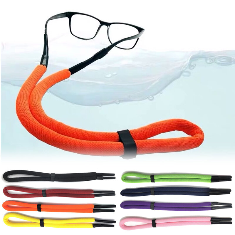 1Pcs Floating Foam Chain Eyeglasses Straps Sunglasses Chain Sports Anti-Slip String Glasses Ropes Band Cord Holder