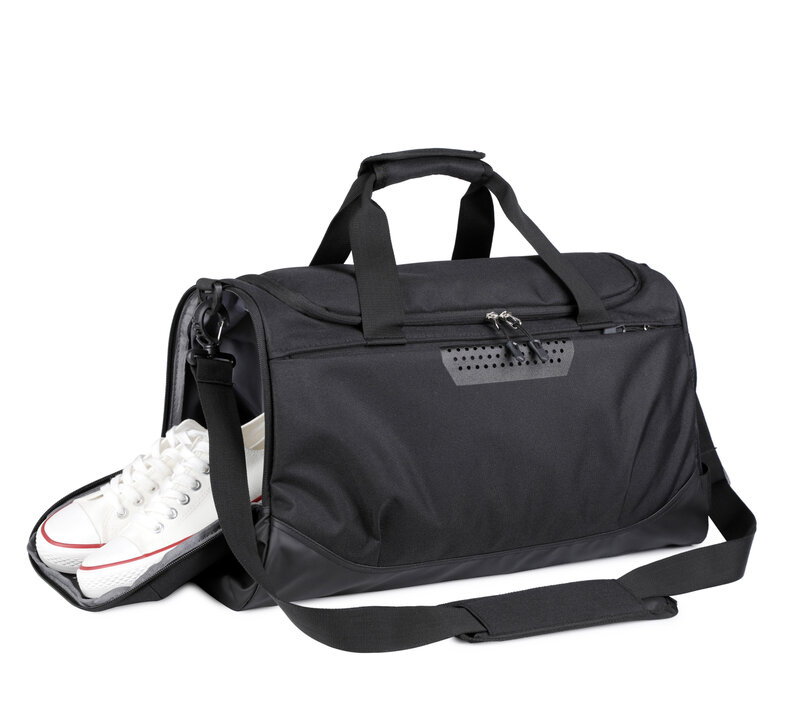 Yilian portátil de grande capacidade de viagem de curto curso saco de treinamento de esportes saco de fitness masculino seco e molhado separado saco de natação
