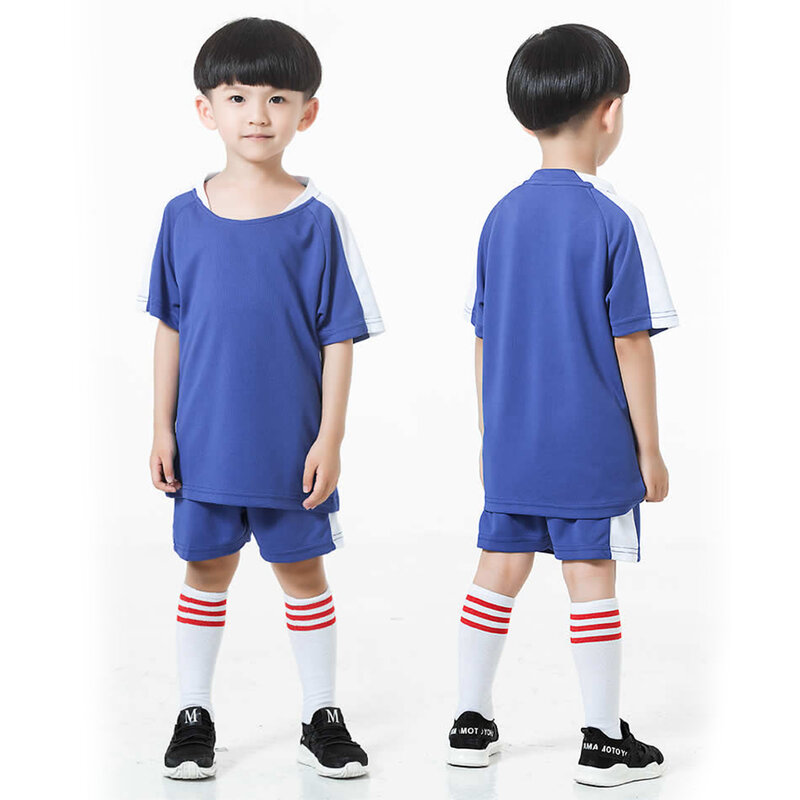 Cody Lundin New Style Comfortable  Soft  Fabric and Simple Striped Design with High Quality Soccer Sports Kits