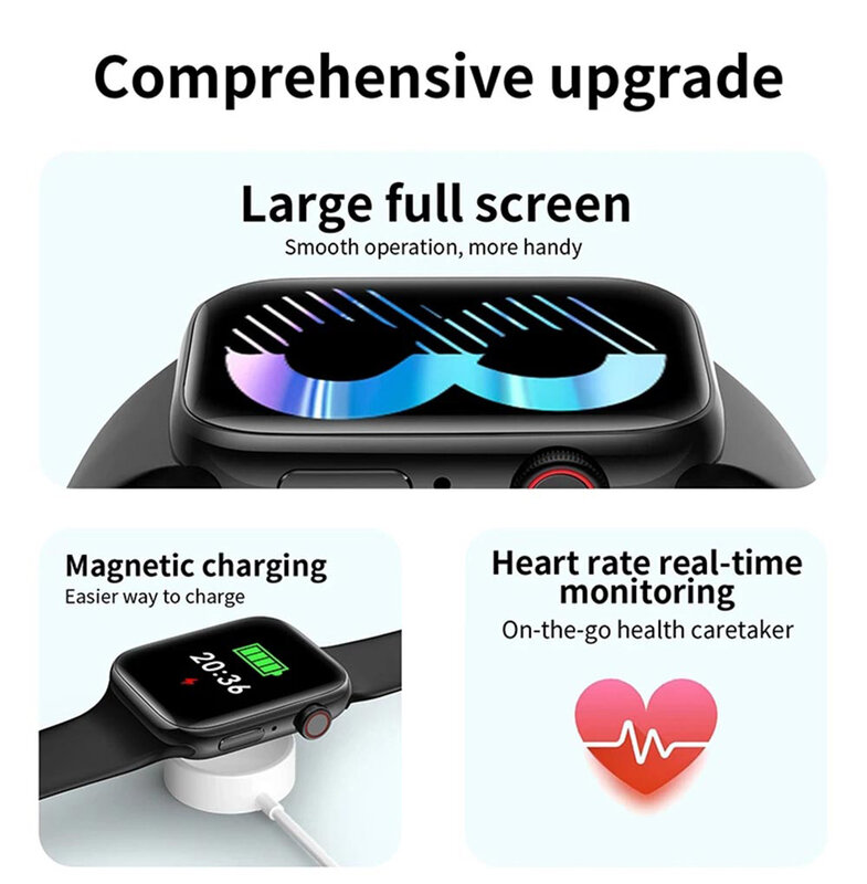 شحن مجاني T900 برو ماكس الساعات الذكية 7 Smartwatch Serie 7 44 مللي متر بلوتوث دعوة اللياقة البدنية رصد الساعات الرياضية ل Xiomi Oppo