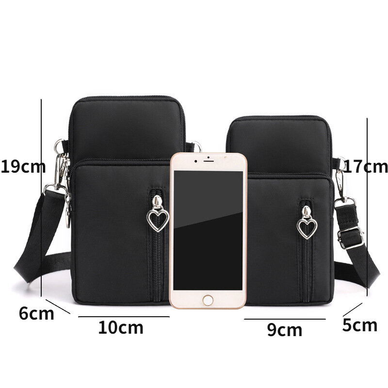 ใหม่กระเป๋าโทรศัพท์มือถือผู้หญิงกระเป๋าหิ้วแขวนคอ Dompet Koin กระเป๋าถือแนวตั้งกระเป๋าถือใหม่ All-Match Mini กระเป๋า Crossbody ขนาดเล็ก