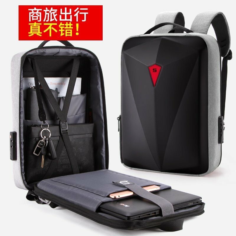 Yilia – sac à dos antivol pour hommes, sacoche multifonction pour ordinateur portable 15.6 pouces, voyage de grande capacité